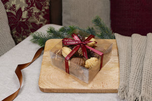 Sandgebäck mit Nougat