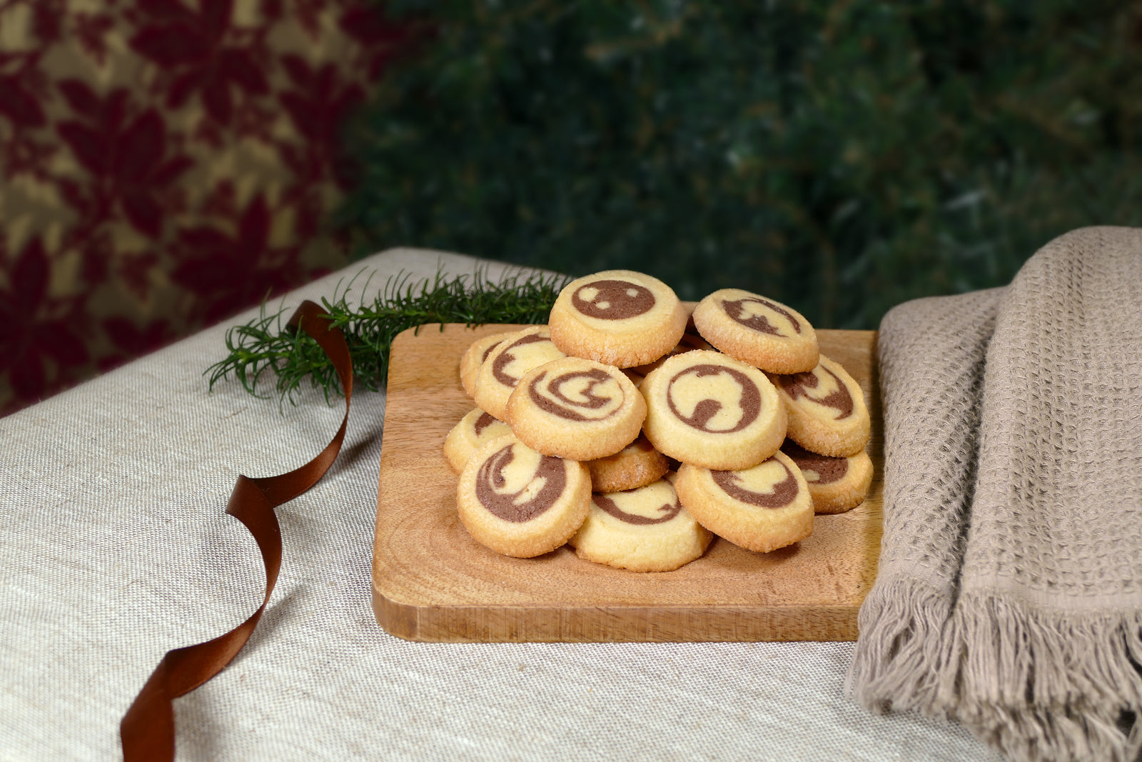 Schwarz-Weiß-Gebäck